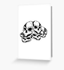 Bone Head Greeting Card