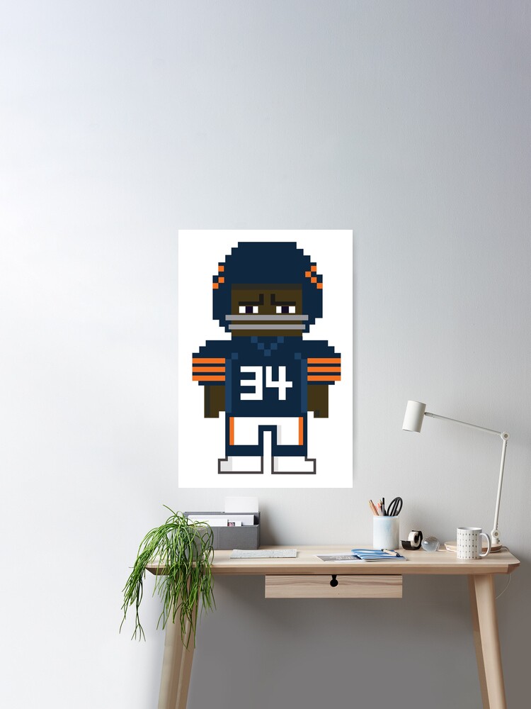 William The Fridge Perry Vintage Poster NFL 23 x 35 inches