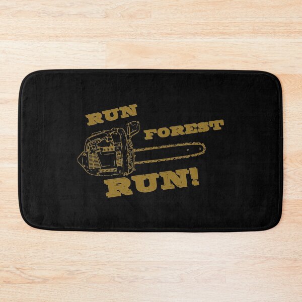 Item preview, Run Forest Run Lumberjack Chainsaw Joke designed and sold by zareworks.