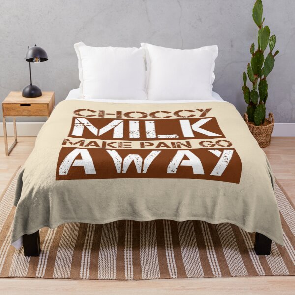 Item preview, Choccy milk make pain go away - meme designed and sold by Honest-Quotes.