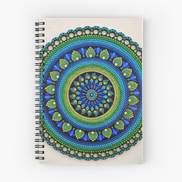 Item preview, peacock colours mandala designed and sold by banothsonu.