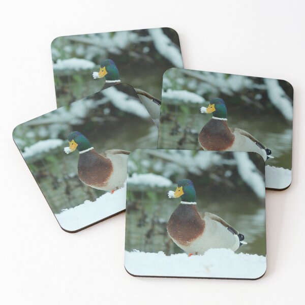 Item preview, A Snowy Duck designed and sold by cjwarburton.