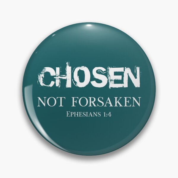 Item preview, Christian Design - Chosen not Forsaken - Eroded Font designed and sold by simplydesignart.