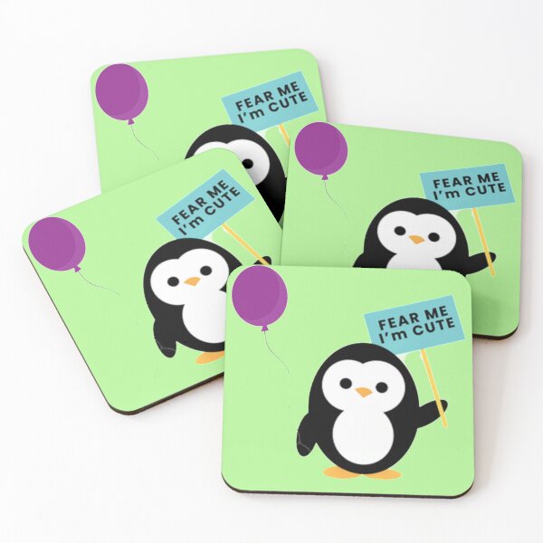 Item preview, I am cute fear me - cute pinguin designed and sold by Nancylutfi.