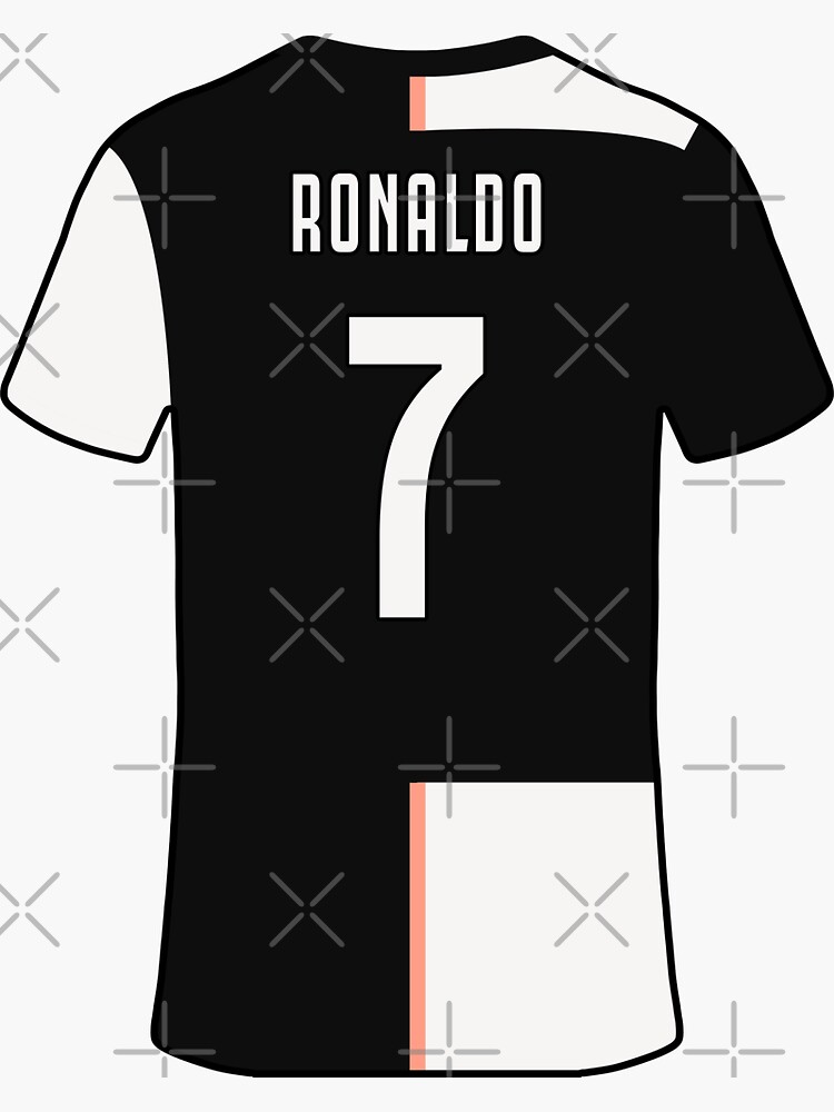 Ronaldo Home Jersey UEFA 2022 Sticker for Sale by cartmaxx2