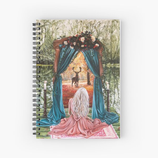 Portal - Gateway to Another Time and Place - Witchcraft Painting Spiral Notebook
