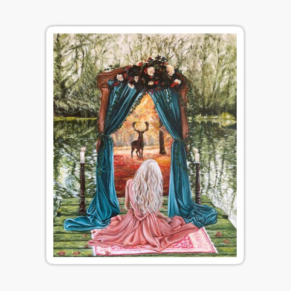 Portal - Gateway to Another Time and Place - Witchcraft Painting Sticker