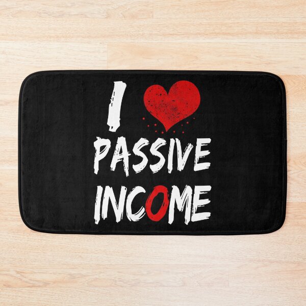 Item preview, I love heart passive income shirts gifts and products designed and sold by glitchman2.