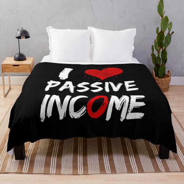 Item preview, I love heart passive income shirts gifts and products designed and sold by glitchman2.