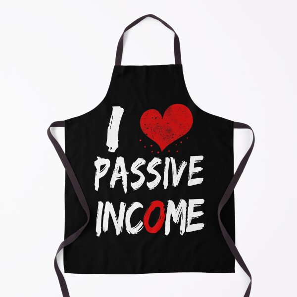 Item preview, I love heart passive income shirts gifts and products designed and sold by glitchman2.