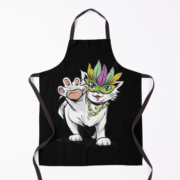 Item preview, Mardi Gras Hawaiian Ca Cute Kitten MardiGras Mask designed and sold by koenhfu06.
