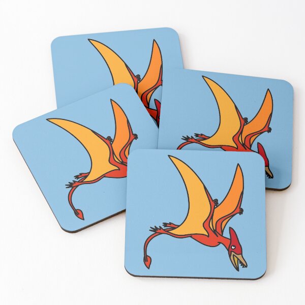 Item preview, Pterodactyl Dinosaur coloured Artwork designed and sold by BOLD-Australia.