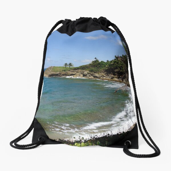 Puerto Rico Drawstring Bag