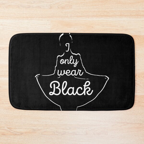 Item preview, I Only Wear Black designed and sold by sunnybandana.