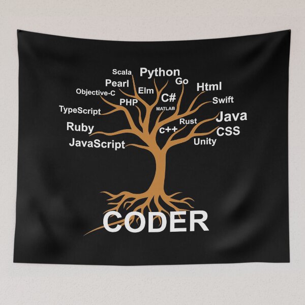 Item preview, Coder / Programmer Tree designed and sold by clubtee.