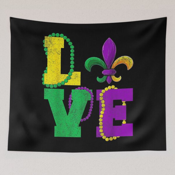 Item preview, I Love Mardi Gras  Mardi Gras For Girls designed and sold by SeanRichar.