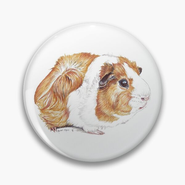 Item preview, Guinea Pig - Tan and White designed and sold by Amber Westwood.