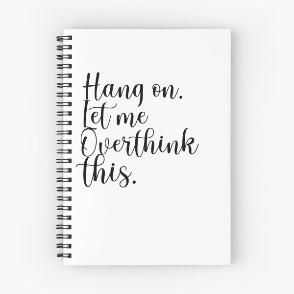 Item preview, Hang on Let me overthink this stikers designed and sold by Trendy Shirt.