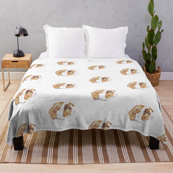 Item preview, Guinea Pig - Tan and White designed and sold by Amber Westwood.