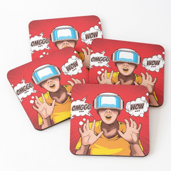 Item preview, Comic Art Virtual Reality Gamer designed and sold by Brendsy.
