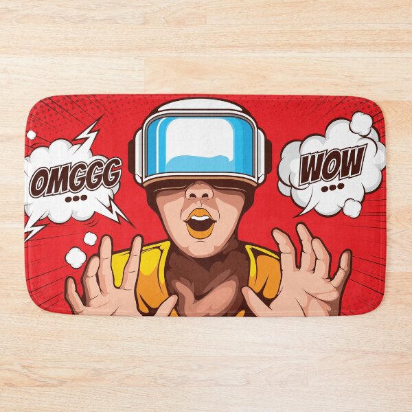 Item preview, Comic Art Virtual Reality Gamer designed and sold by Brendsy.