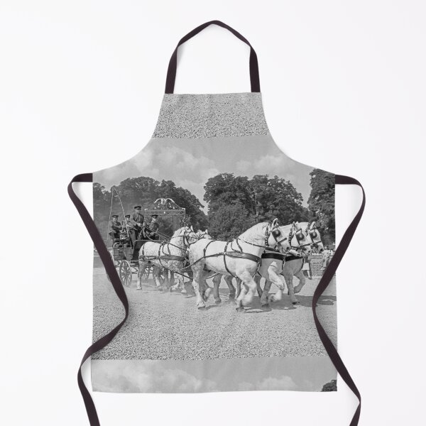 Item preview, r2731/ 14 Nostalgie " Le Haras du Pin " Finition 2021 "  Caléche et chevaux en action  (n&b)(t) Olavia-Olao Okaio Créations designed and sold by o.okaïo.