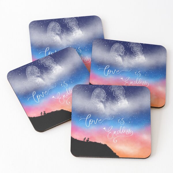 Item preview, Love is Endless Landscape Painting designed and sold by GJDoesArt.