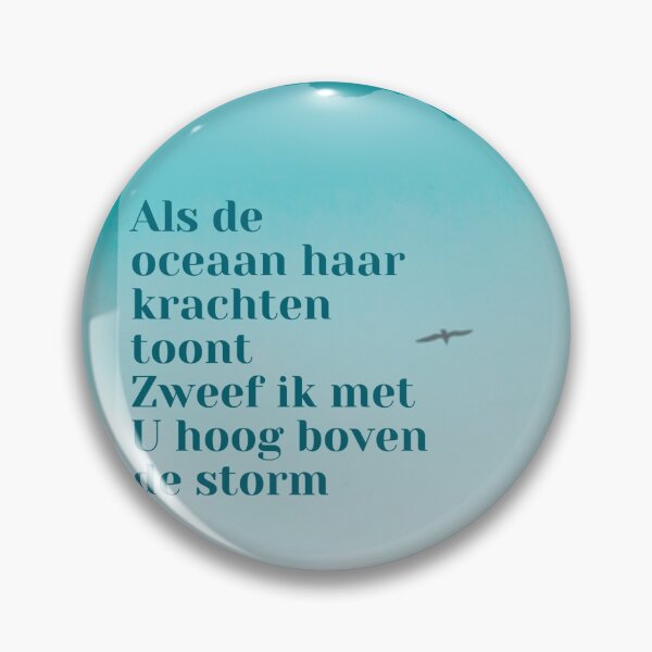 Item preview, Stil Opwekking 695 Als de oceaan haar krachten toont designed and sold by SeasonsOfSijsje.