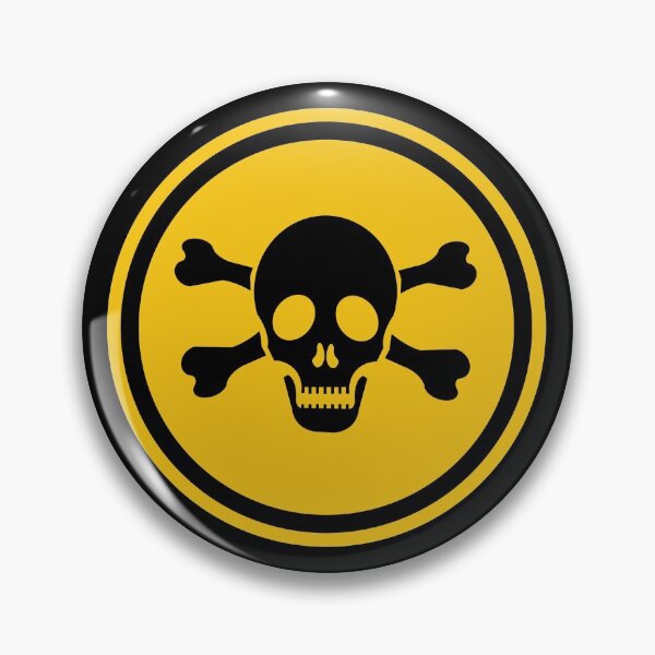 Item preview, Poison Hazard Sign designed and sold by rogue-design.