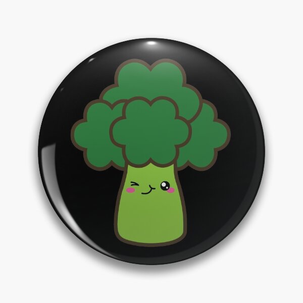 Item preview,  Kawaii Vegetable broccoli Illustration designed and sold by bernd49.