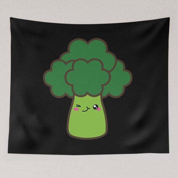 Item preview,  Kawaii Vegetable broccoli Illustration designed and sold by bernd49.