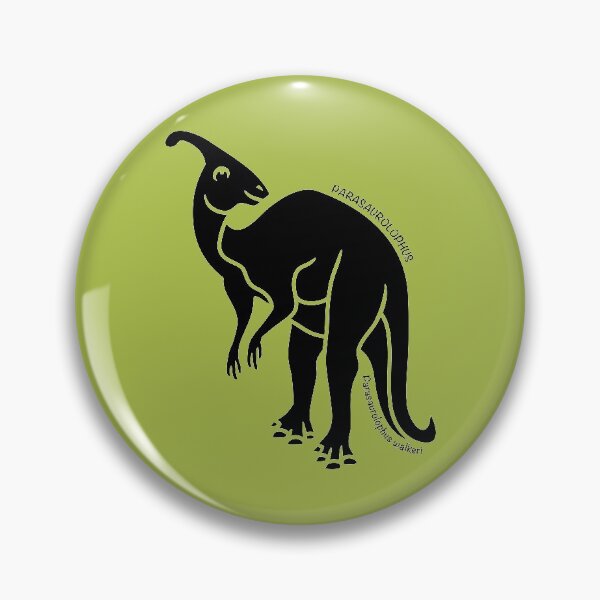 Item preview, Parasaurolophus Dinosaur Silhouette with Name Artwork designed and sold by BOLD-Australia.