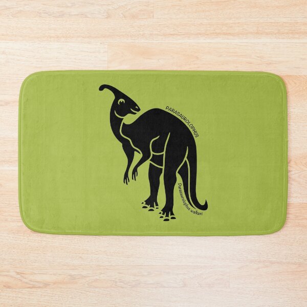 Item preview, Parasaurolophus Dinosaur Silhouette with Name Artwork designed and sold by BOLD-Australia.