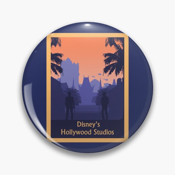 Item preview, Hollywood Studios - Minimalist Travel Style - Theme Park Art designed and sold by MainStreetStudo.