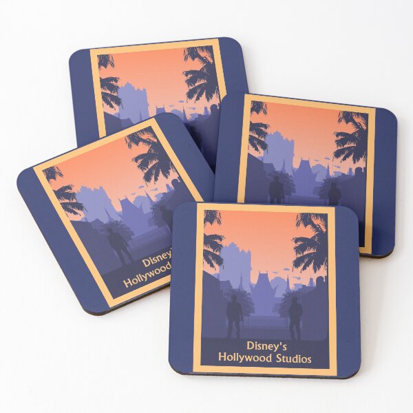 Item preview, Hollywood Studios - Minimalist Travel Style - Theme Park Art designed and sold by MainStreetStudo.