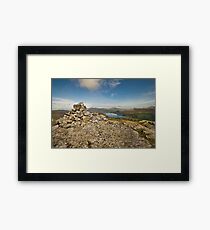 Cairn at Blea Crag Framed Print