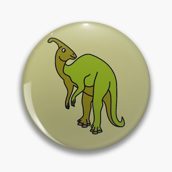 Item preview, Parasaurolophus Dinosaur Coloured with Name Artwork designed and sold by BOLD-Australia.