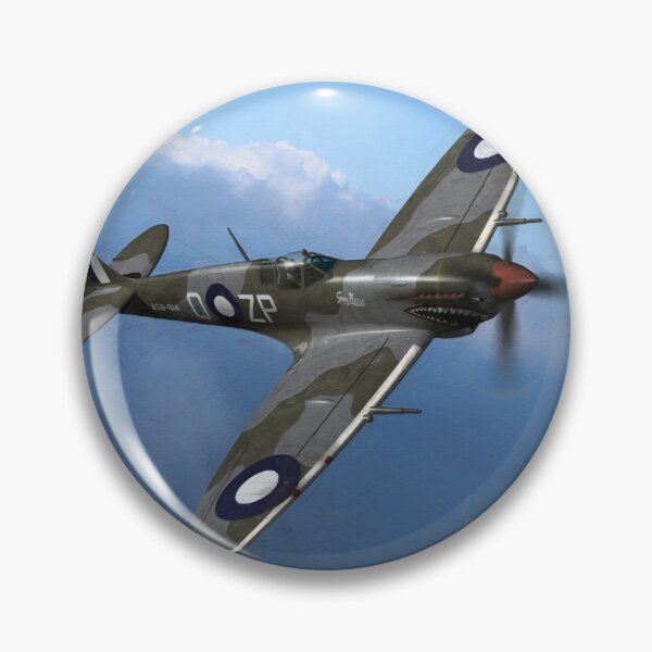 Item preview, Spitfire Over Sea designed and sold by Mark Donoghue + Hangar 7 Art.