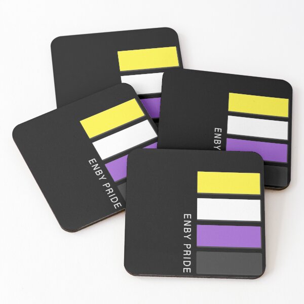Item preview, Nonbinary pride palette designed and sold by briannorelf.