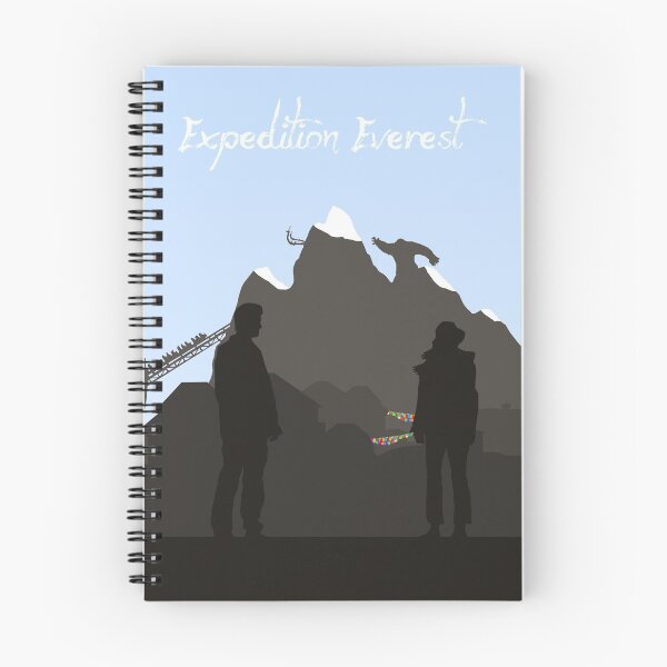 Item preview, Expedition Everest - Minimalist Travel Style - Theme Park Art designed and sold by MainStreetStudo.