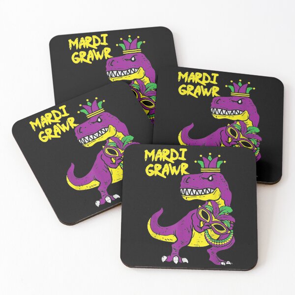Item preview, Mardi Grawr Jester TRex Dinosaur Dino Mardi Gras Boys Gift designed and sold by sellexxf69.
