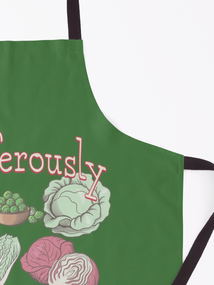 Alternate view of Cruciferously Delicious. Apron
