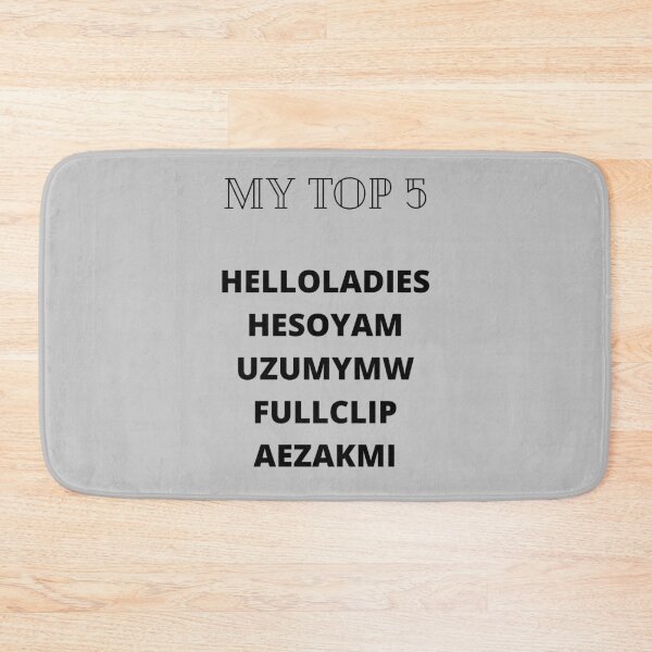 Item preview, Always My Top 5 Cheat Codes designed and sold by Styler Design.