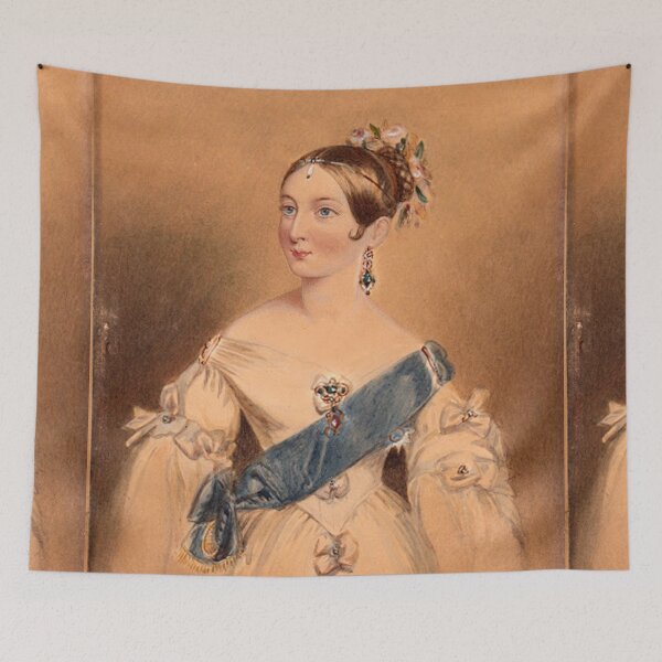 Item preview, Young  Queen Victoria portrait designed and sold by Vintage Designs +.