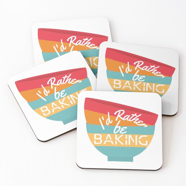 Item preview, I'd Rather Be Baking designed and sold by Sea-store.