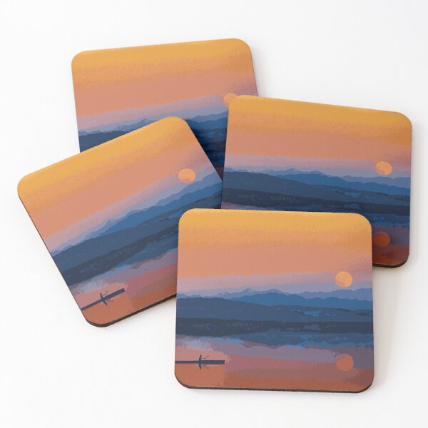 Item preview, Sunset river  designed and sold by kims-club.