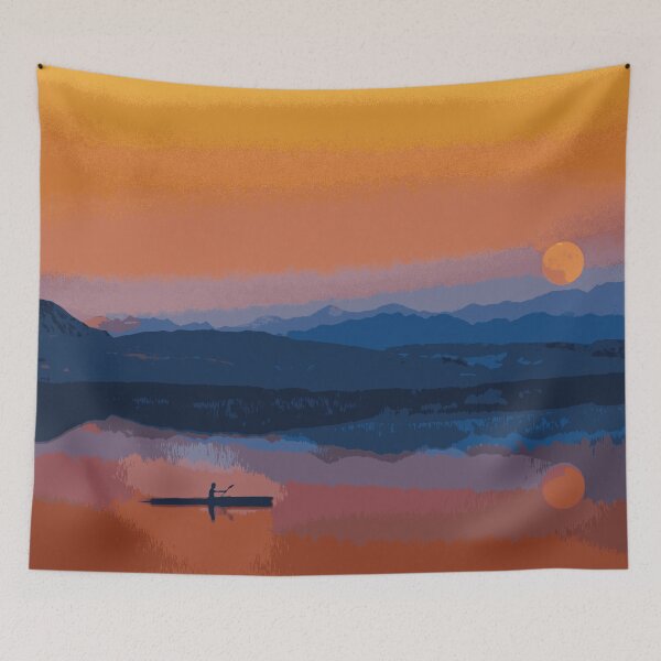 Item preview, Sunset river  designed and sold by kims-club.