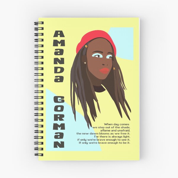 Item preview, Amanda Gorman poems Amanda Gorman art, The hill we climb,  poster Youth poet laureate Amanda Gorman mask,portrait  designed and sold by GalleryArtField.