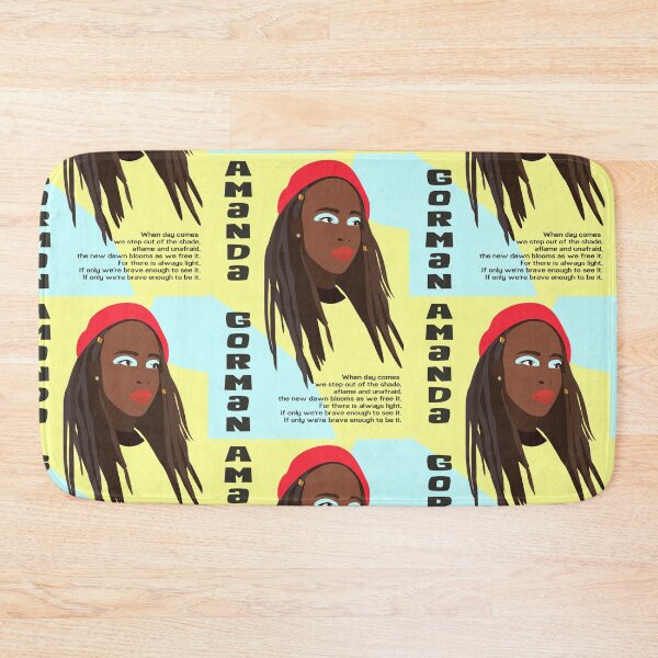 Item preview, Amanda Gorman poems Amanda Gorman art, The hill we climb,  poster Youth poet laureate Amanda Gorman mask,portrait  designed and sold by GalleryArtField.