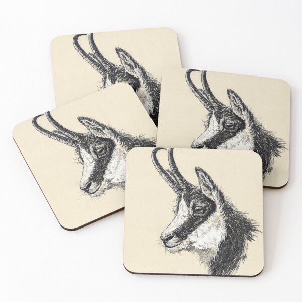 Item preview, Chamois head designed and sold by SakalDesign.